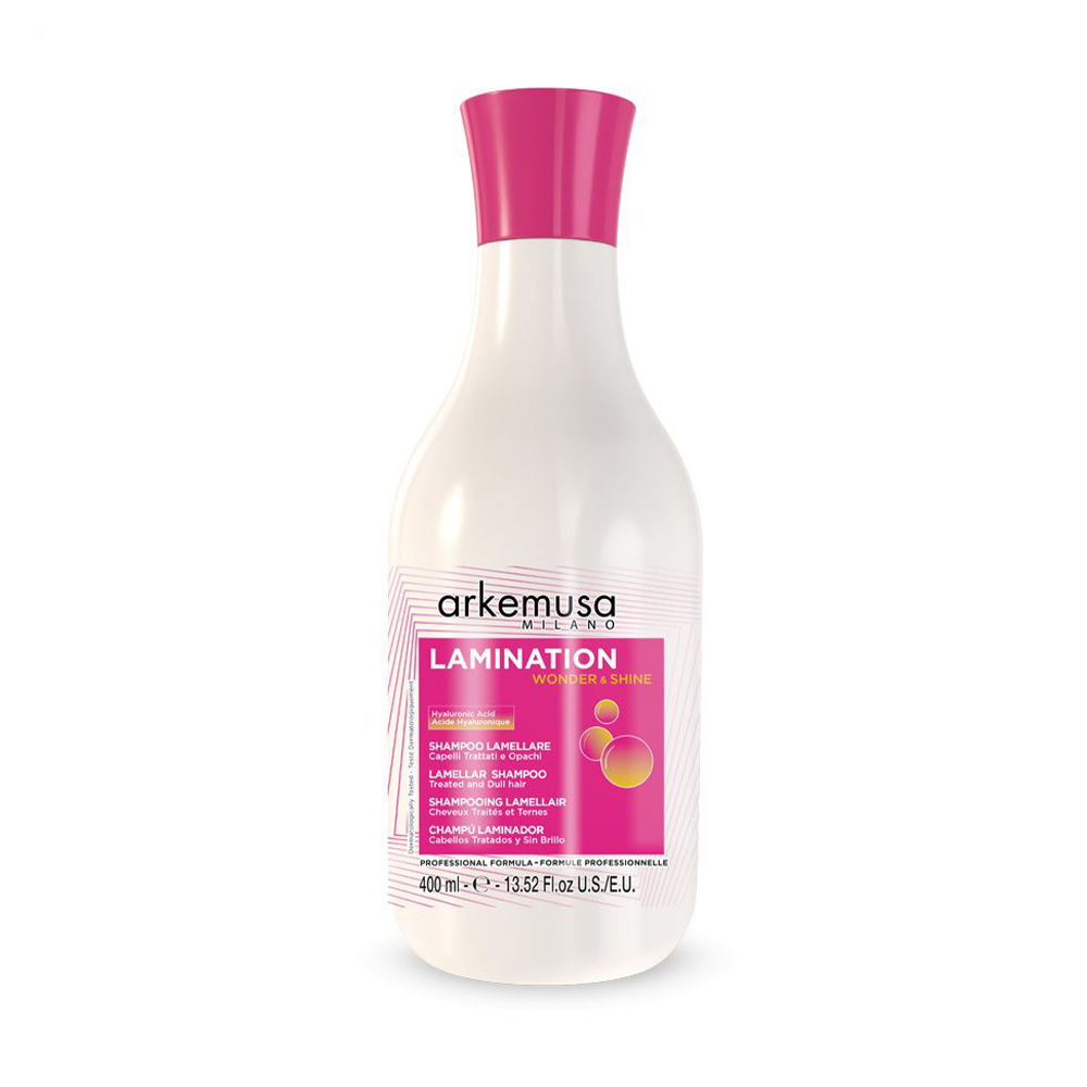 Шампунь Arkemusa Lamination Shampoo для фарбованого та тьмяного волосся, 400 мл